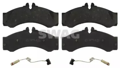 Комплект тормозных колодок, дисковый тормоз SWAG купить